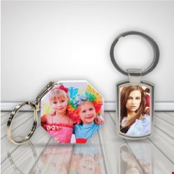 Metal & Polymer Keychain
