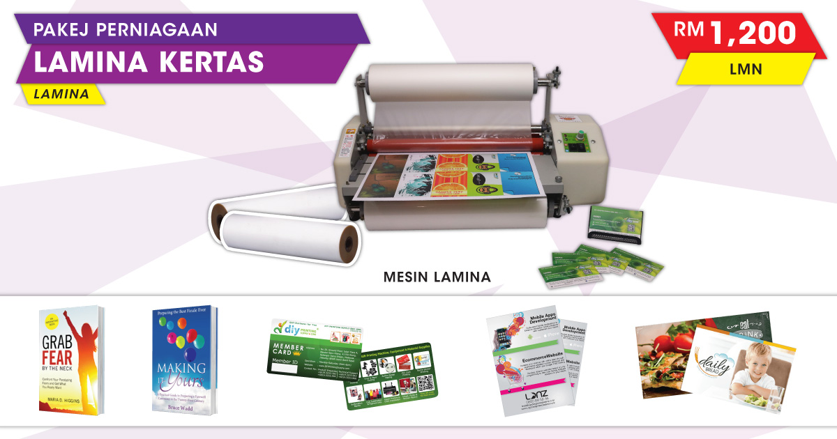 Bisnes Pakej Mesin Laminator