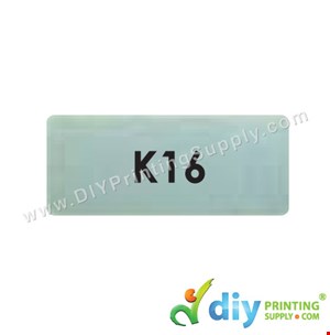 Name Sticker (Medium) (1,000Pcs) (5m) [Silver]